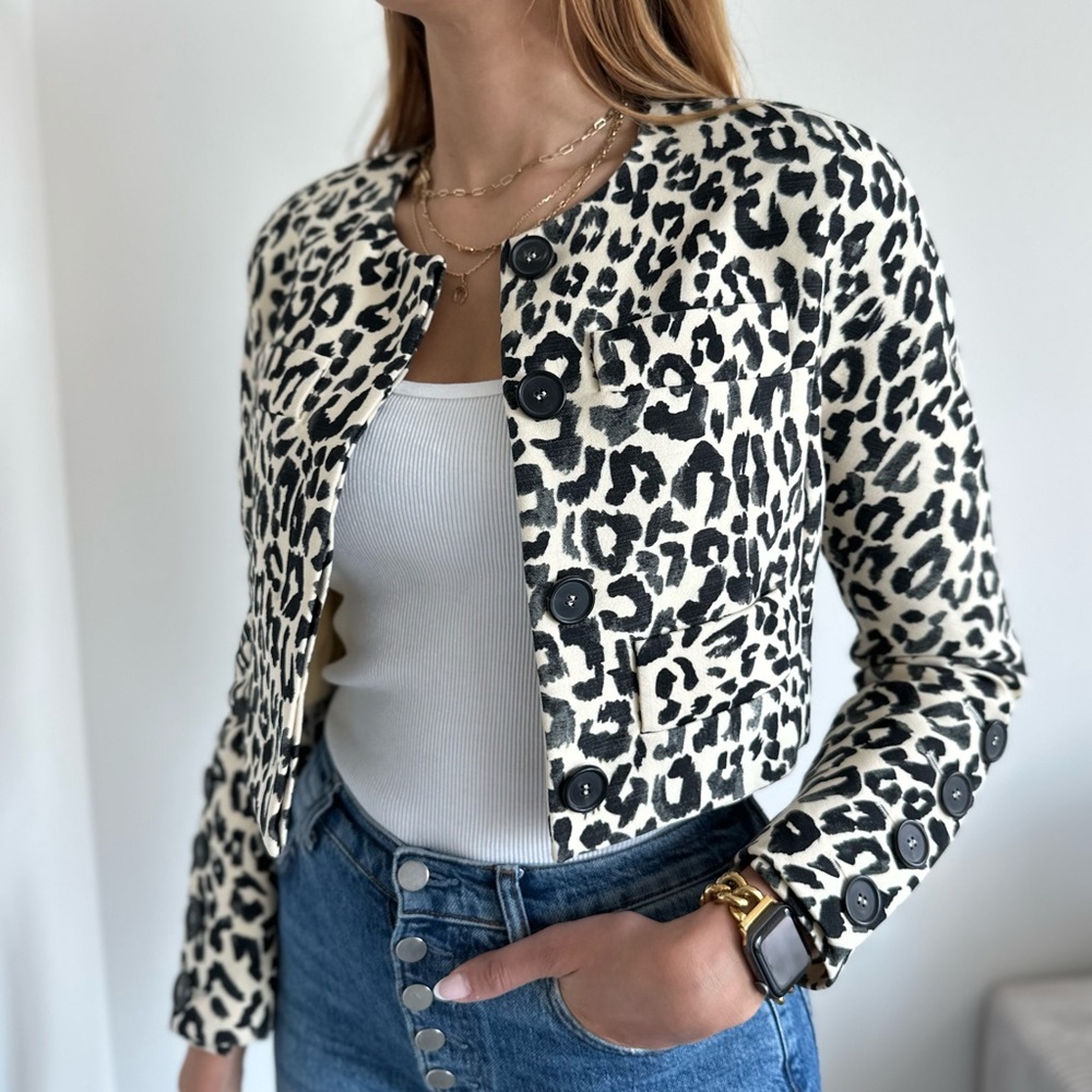 Chloe Cropped Jacket Size XS/S
